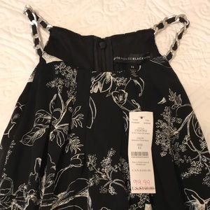 Black floral jumpsuit